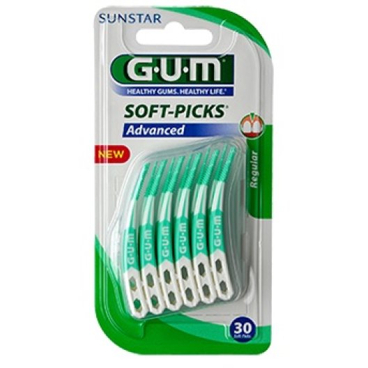 GUM SOFTPICKS ADV SCOV L 30PZ