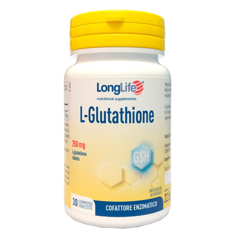 LONGLIFE L-GLUTATHIONE 30CPR