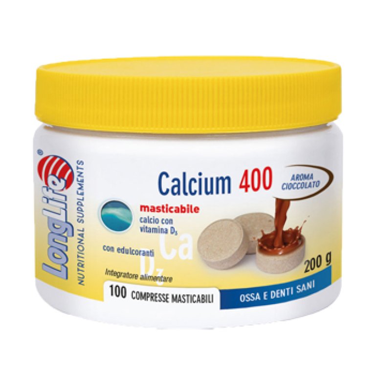 LONGLIFE CALCIUM CACAO 100CPR