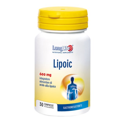 LONGLIFE LIPOIC 30CPR