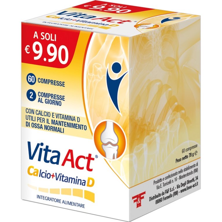 CALCIO+VITAMINA D ACT 60CPR