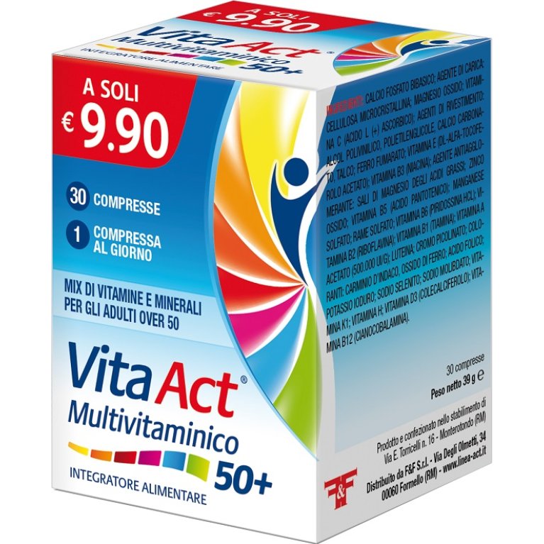 MULTIVITAMINICO ACT 50+ 30CPR