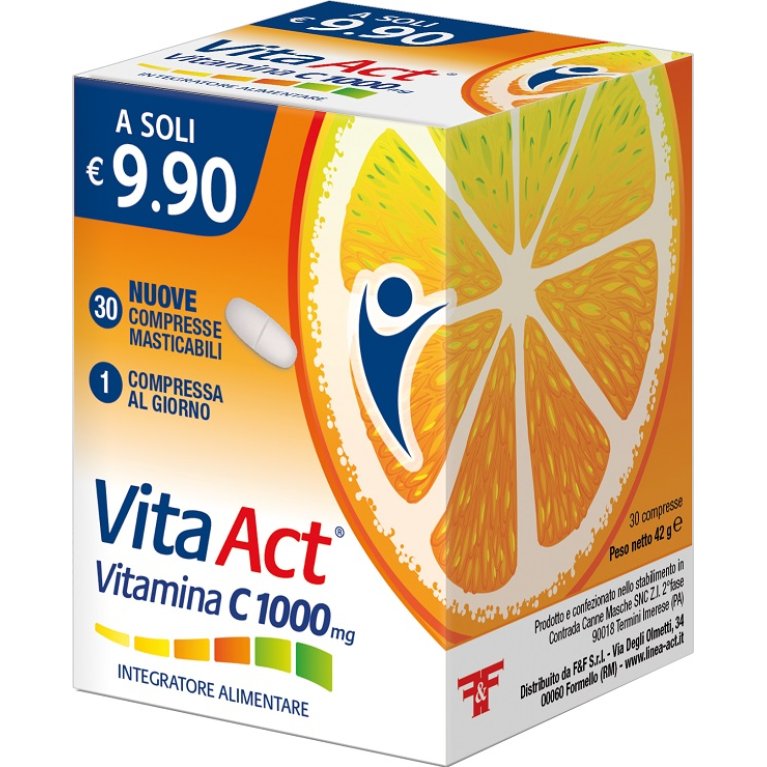 VITAMINA C ACT 1000 30CPR MAST