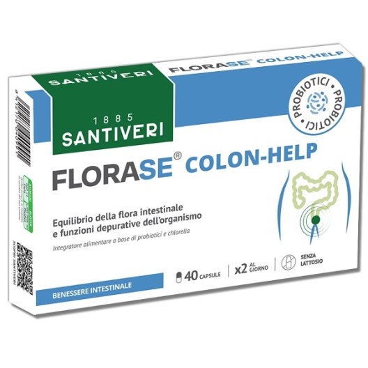 FLORASE COLON HELP 40CPS SANTI