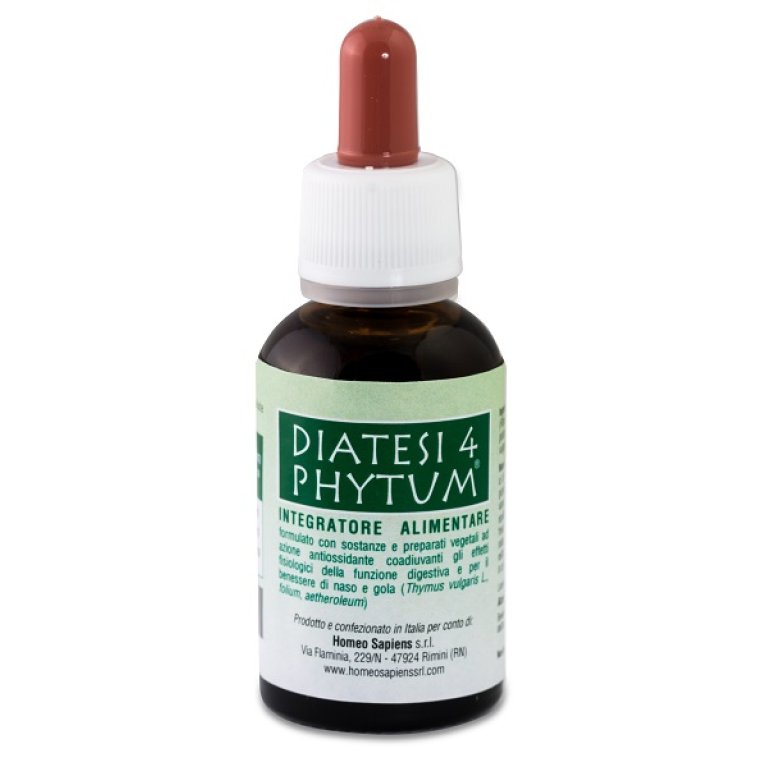 DIATESI 4 PHYTUM GOCCE 30ML