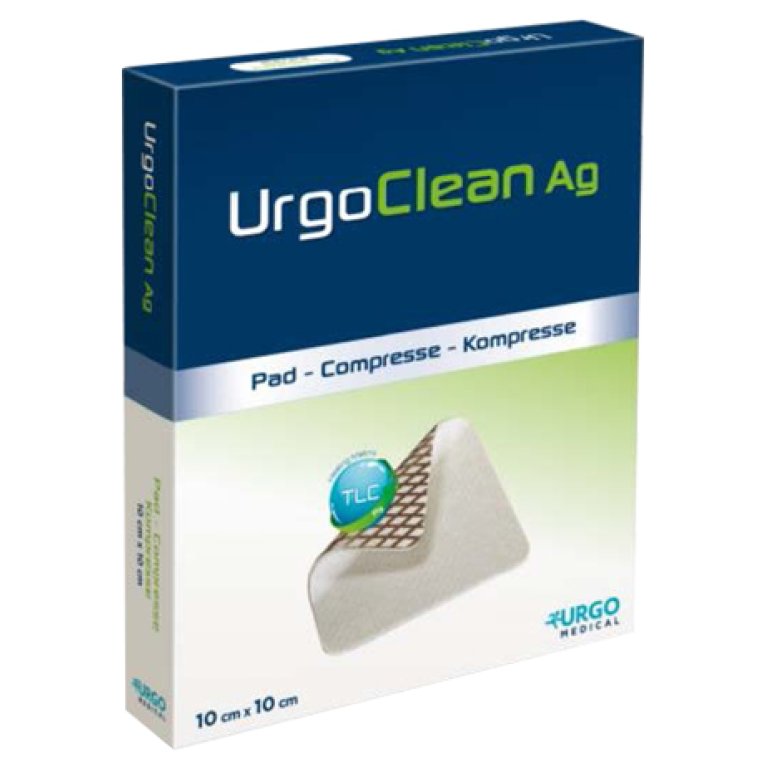 URGOCLEAN AG/SILVER 10X10 5PZ