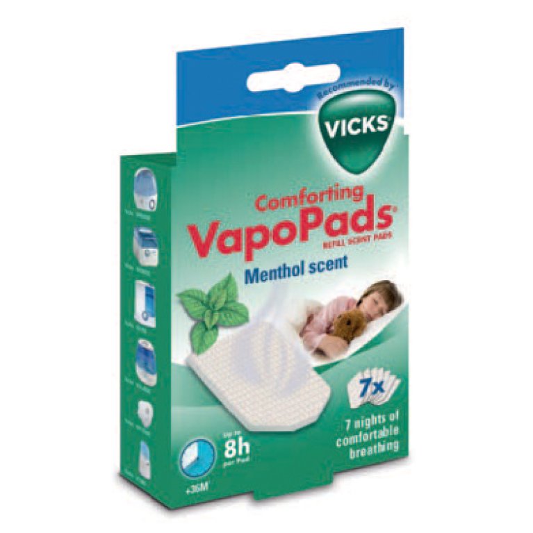 VICKS VAPOPADS MENTHOL 7PZ