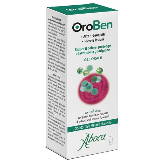Oroben Gel orale per afte, stomatiti e gengiviti - 15 ml