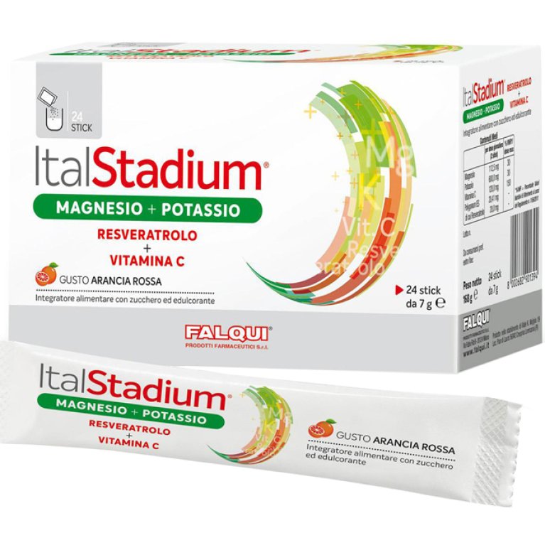 ITALSTADIUM MAG/POT/VIT C 24ST