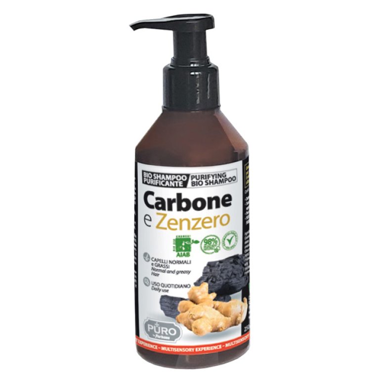 PURO BIO SHAMPOO CARB-ZEN250ML