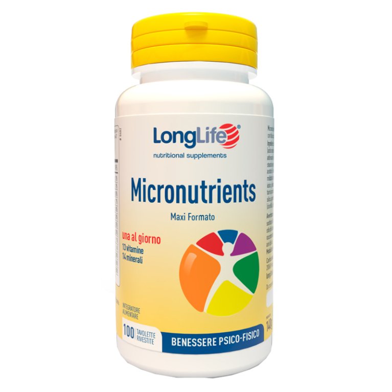 LONGLIFE MICRONUTRIENTS 100TAV