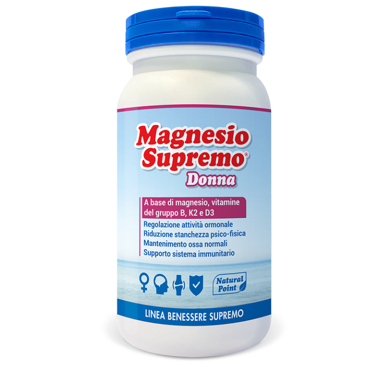 Magnesio Supremo Donna - integratore per il benessere femminile - 150 grammi