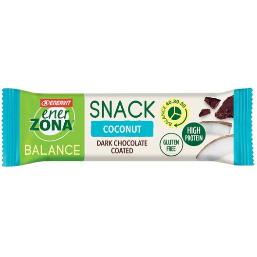 Enerzona snack balance cocco 40-30-30 barretta 1 blocco 33 grammi