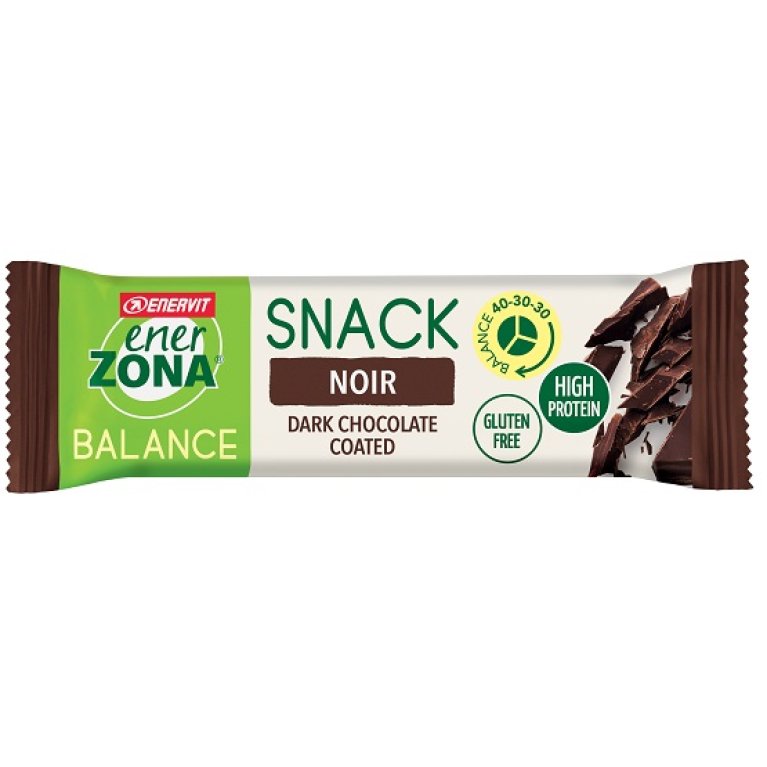 Enerzona snack balance noir 40-30-30 barretta 1 blocco 33 grammi