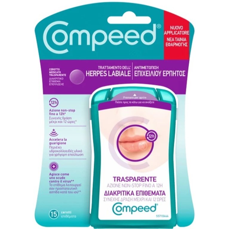 COMPEED HERPES LABIALE 15PZ