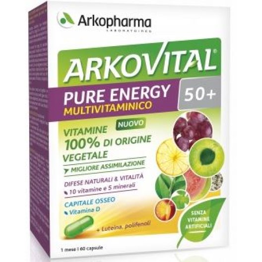 ARKOVITAL PURE ENERGY50+ 60CPS