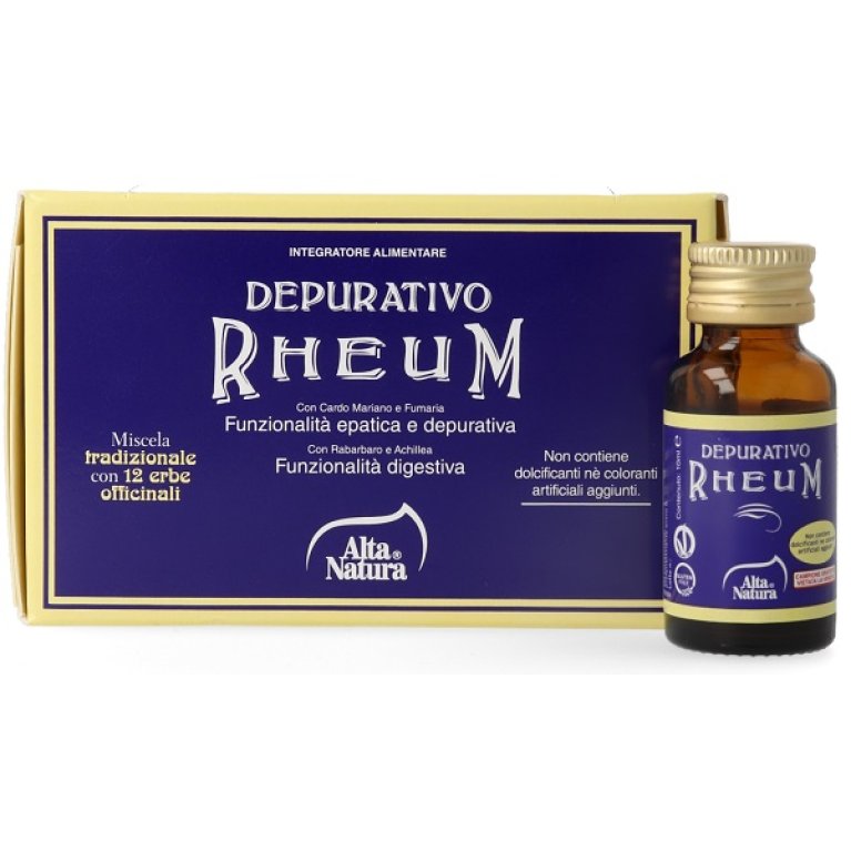 DEPURATIVO RHEUM 8FL 10ML