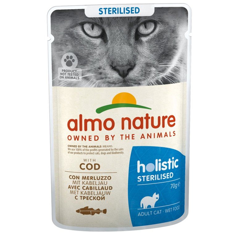 ALMO CAT STERILISED 70 GR MERL