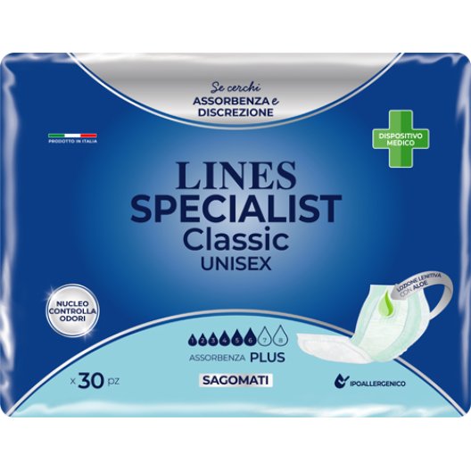 LINES CLAS SAGOMATO PLUS 30PZ