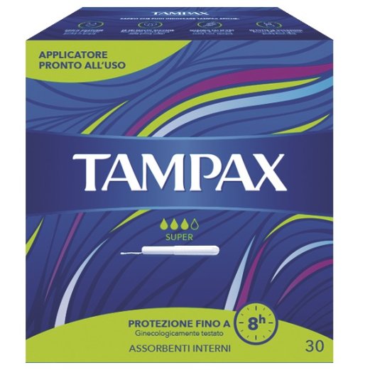 TAMPAX BLUE BOX SUPER 30PZ