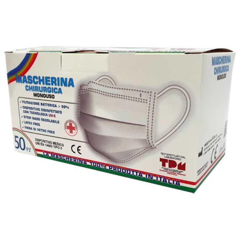 GDA MASCHERINA CHIR TNT 50PZ