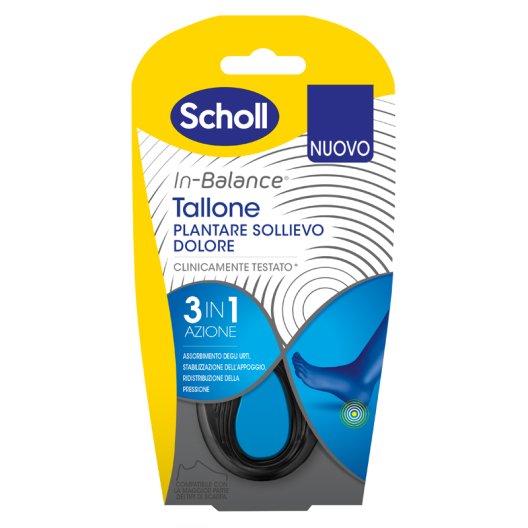 SCHOLL PLANTARE TALLONE L 2PZ