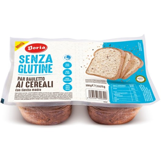 DORIA PAN BAULETTO CEREALI 2PZ