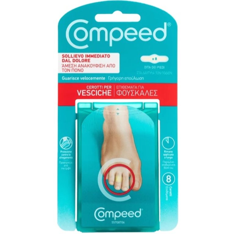 COMPEED VESCICHE DITA PIED 8PZ