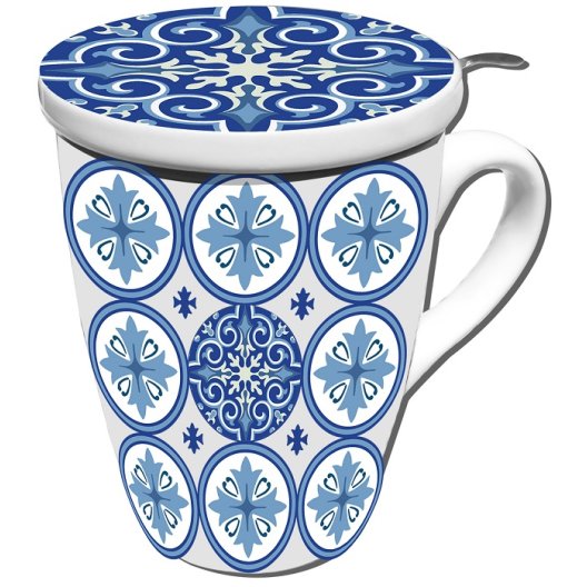 MAIOLICHE TAZZA BLUE