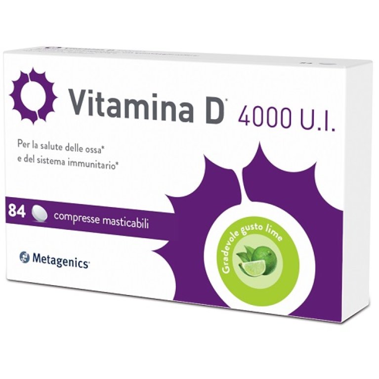 VITAMINA D 4000UI 84CPR