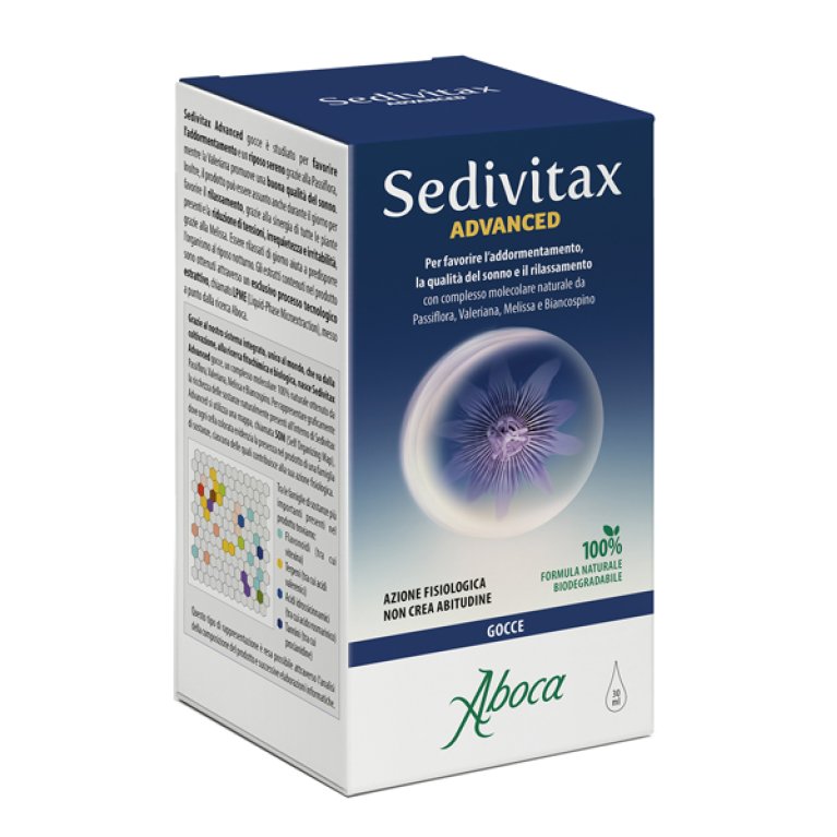 Sedivitax Advanced gocce per favorire l'addormentamento - 30 ml