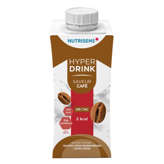 HYPERDRINK 2KCAL CAFFE'4X200ML