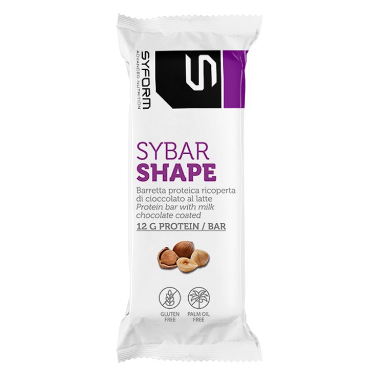 SYBAR SHAPE BARR NOCCIOLA 40G