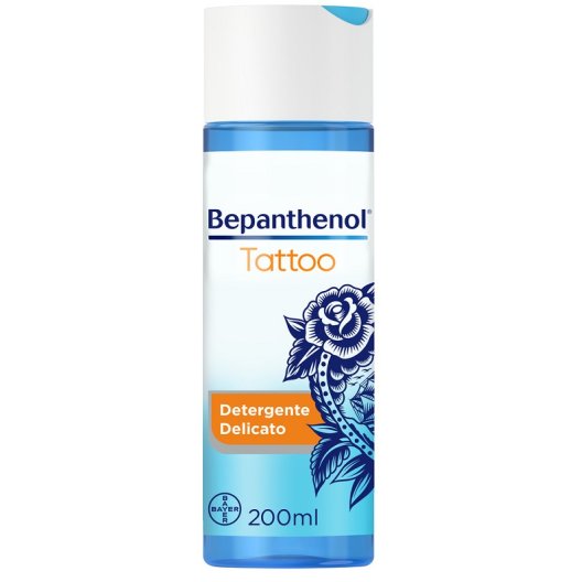 Bepanthenol tattoo detergente delicato per pelle tatuata 200 ml