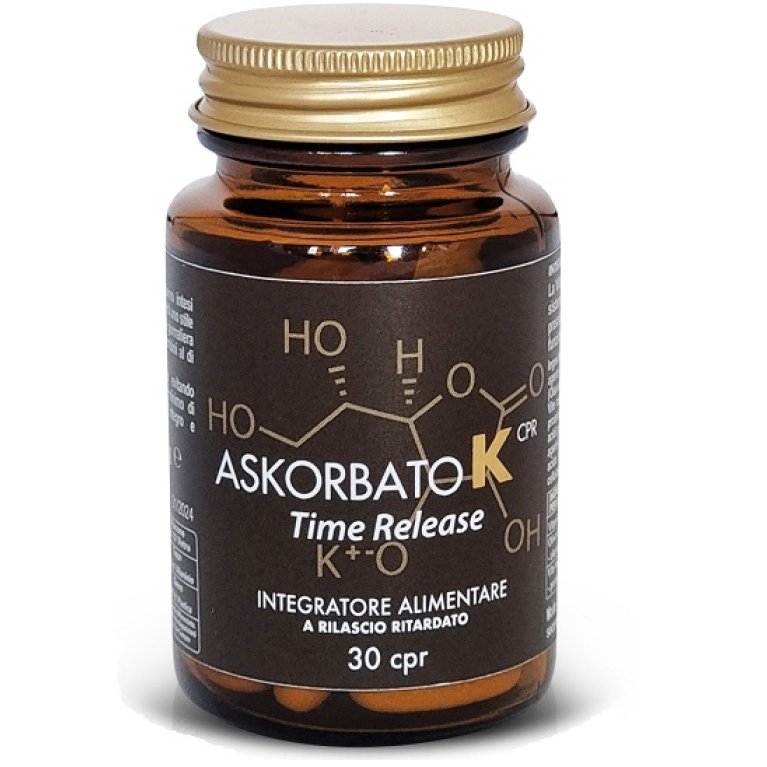 Askorbato k time release 30 compresse ascorbato di potassio, oleuropeina e proantocianidine