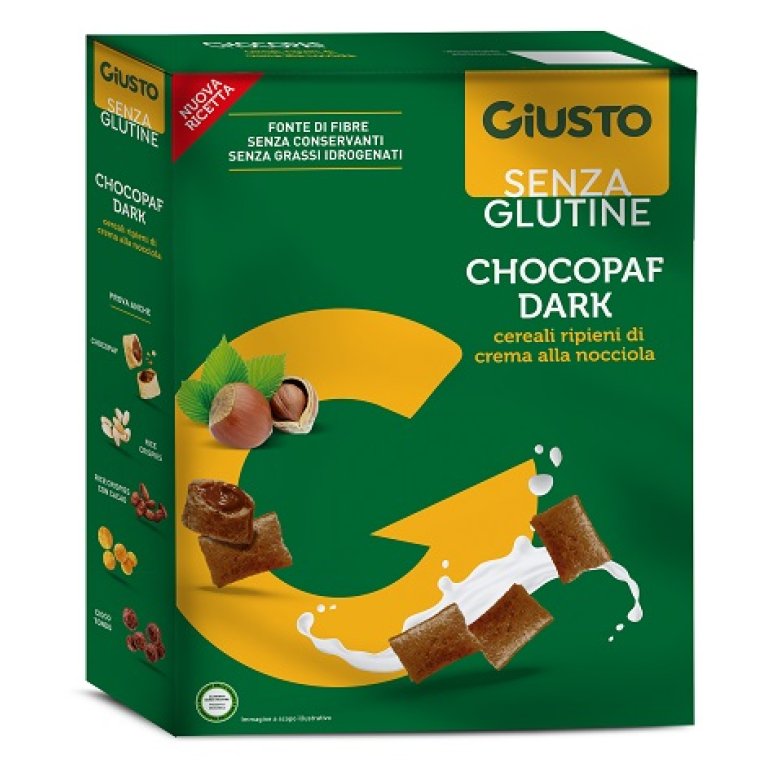 GIUSTO S/G CHOCOPAF DARK 300G