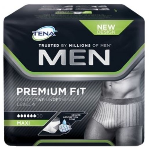 TENA MEN PREM FIT LIV4 S/M 10P