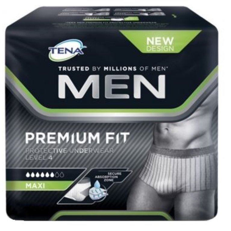 TENA MEN PREM FIT LIV4 S/M 10P