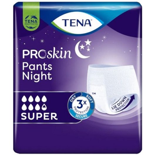 TENA PANTS NIGHT M 10PZ