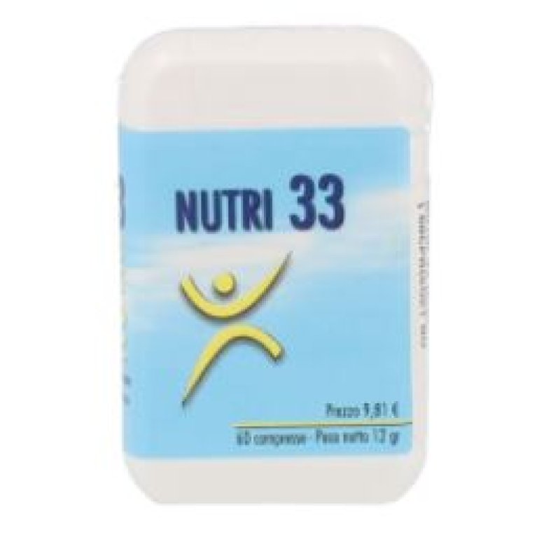 NUTRI 33 INTEGRATORE 60CPR