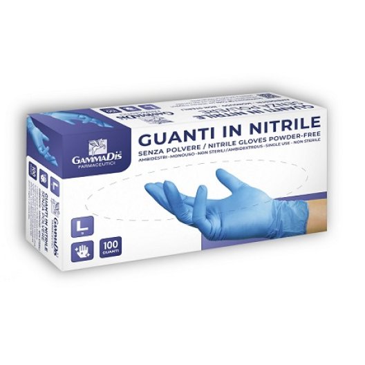 GUANTI NITRILE S/POLV S 100PZ