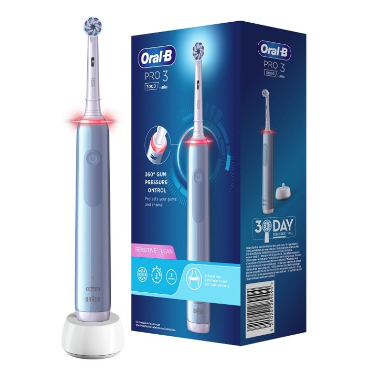 ORALB PRO 3 BLU SENS SPAZZ+2RE