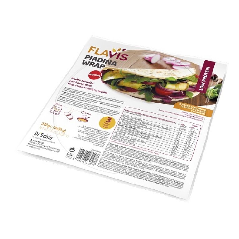 FLAVIS PIADINA WRAP 3X80G