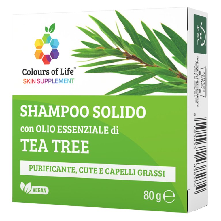 TEA TREE SHAMPOO SOLIDO80G COL