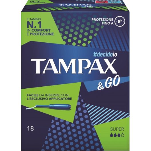 TAMPAX &GO SUPER 18PZ