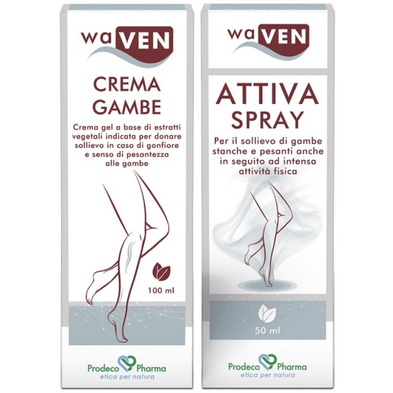 WAVEN CREMA GAMBE 100ML+ATTIVA