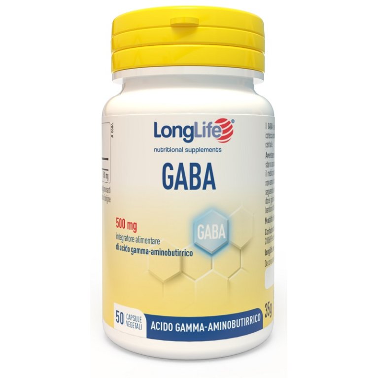 LONGLIFE GABA 500MG 50CPS