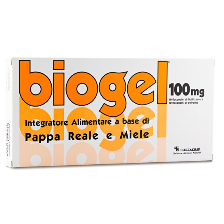 BIOGEL 100 MG 10FLAC+10FLAC