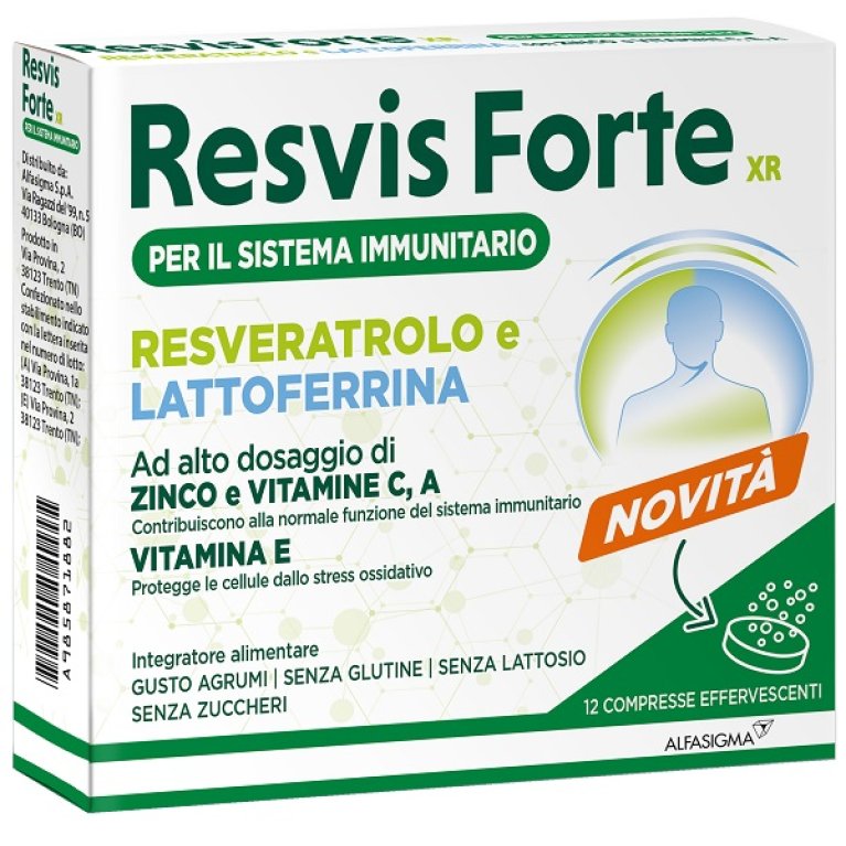 Resvis Forte XR - 12 compresse effervescenti