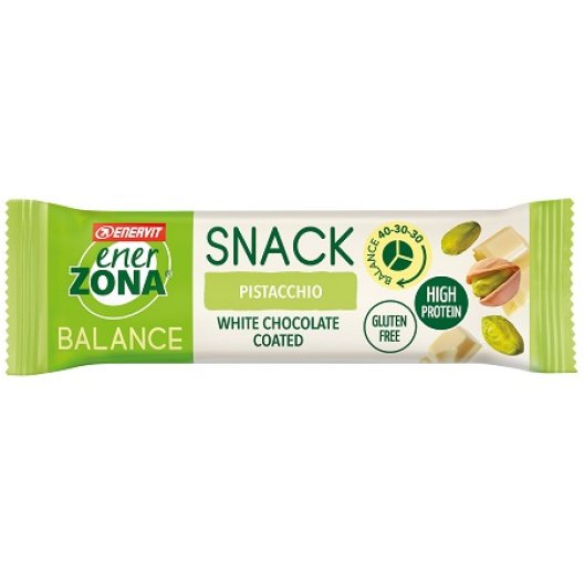 Enerzona snack balance pistacchio 40-30-30 barretta 1 blocco 27 grammi